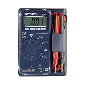 [Toyotech 7300] 3.5 Digit Pocket Digital Mutimeter, DMM, 포켓형디지털멀티미터
