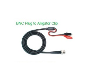 [HB-A100] BNC to Alligator Clip