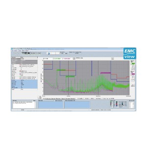 [TEKBOX  EMCVIEW  소프트웨어  ]    EMC Pre-Compliance Testing 위한 PC용 소프트웨어